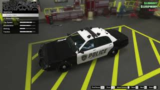 GTA 5 ONLINE #malayalam Police Stanier LE Cruiser Buying And Fully Modified