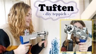 TUFTING | Ich mache mir einen DIY SPIEGELEI Teppich