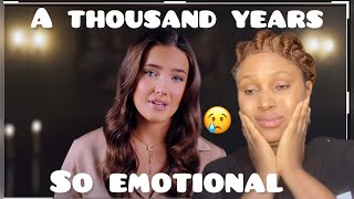 First Time Reacting To “A Thousand Years “ By Lucy Thomas | Officially Music Video #lucythomasmusic