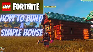 How To Build A Simple House Fortnite Lego