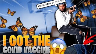 I TOLD MY FRIENDS I GOT THE COVID VACCINE PRANK| COASTAL BUSTAS