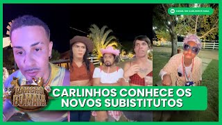 ✅ CARLINHOS CONHECE OS NOVOS SUBSTITUTOS |  QUEM SERÁ QUE FOI ELIMINADO DO RANCHO DO MAIA?