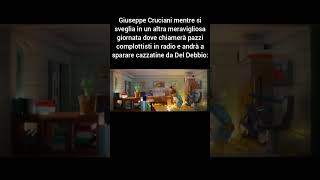 Giuseppe Cruciani in una classica giornata di lavoro