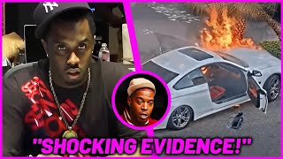 P. Diddy Tied to Shocking Car Explosion: Did He Target Kid Cudi?