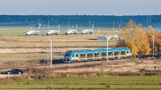 (477) Jesienne samoloty na lotnisku Pyrzowice KTW