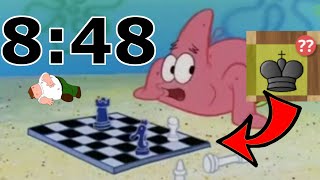 Spongebob Chess %AllPieces WORLD RECORD 8:48