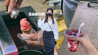 baguio vlog 2022 🍓🌲 [ raw vid, room tour, foam coffee ] pt. 1