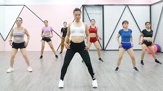 AEROBIC DANCE | 30 Min Lower Belly Workout - Flat Stomach Fat Melter