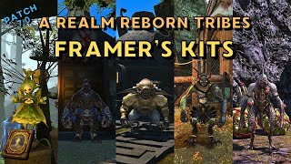 A Realm Reborn Allied Societies Framer's Kits Showcase | FFXIV Patch 7.0