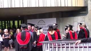 Newcastle college graduation 2014.