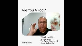 Are You A Fool