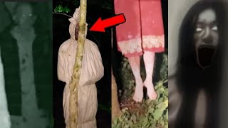 HANTU WANITA G4NTUNG DIRI DAN PENUNGGU MAKAM KERAMAT | 5 PENAMPAKAN HANTU TERSERAM DAN TERJELAS