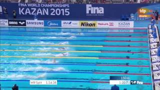 Чемпионат Мира по плаванию 2015 200 метров вс Ledecky Kazan 2015  200 freesyle final