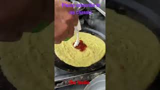 Schezwan chilla sandwich | Ahmedabad street food | Indian street food #shorts #shortsvideo