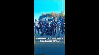 Akarkom Team Paintball day | #shorts