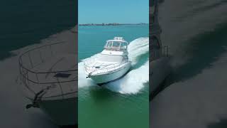 2000 Sea Ray 480 Sedan Bridge - Experience Luxury at Sea #yachtsales #yachting #dronevideo