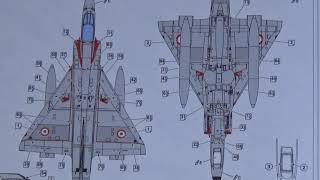 In box review of Modelsvit 1/72 Mirage IIIE