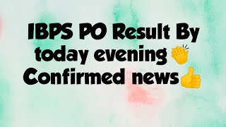 IBPS PO 2021 Result || 5th Jan 2022