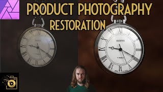 🎨 Old watch Wostok - product photography restored digitally - fast | Affinity Photo basic tutorial !