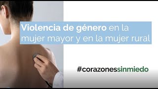 Violencia de género en la mujer mayor y en la mujer rural