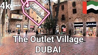 [4K]The Outlet Village Dubai l Shop Till You Drop l Explore the Discounted Fashion Destination 2023