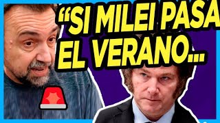 🚨 ATENCIÓN A LO QUE DIJO NAVARRO QUE SORPRENDE A TODOS! "Ojo que si Milei pasa el verano...