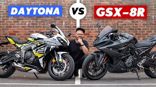 Triumph Daytona 660 vs Suzuki GSX-8R: Which Is Better?