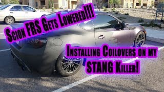 Installing Coilovers - Scion FRS