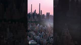 What My Drone Sees in NYC | #shorts