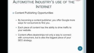 Automotive Internship Program - Week 1 - by PCG Digital Marketing