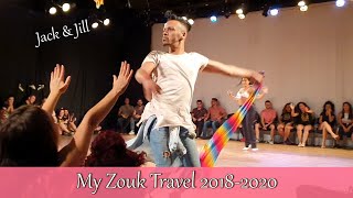 My zouk travel in 2018-2020