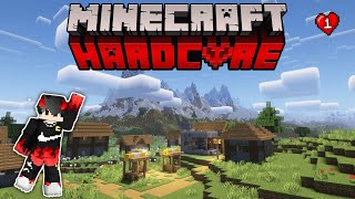 PLAYING MINECRAFT HARDCORE FOR FIRST TIME | Minecraft pocket edition gameplay #1