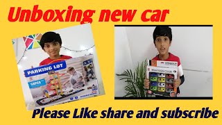 Unboxing new car#unboxing #car#toy#