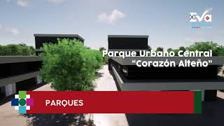 Parque urbano central corazón alteño, plan de Eva Copa