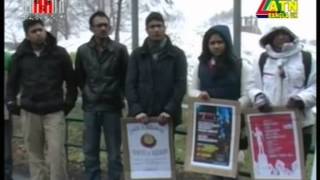 Coventry Bengali Community Solidarity with Shahbag Bangladesh report on ATN Bangla UK by Raihan