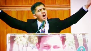 Urdu speech on Quaid e Azam Muhammad Ali Jinnah by Student of Azeem School قائداعظم پر اردو تقریر