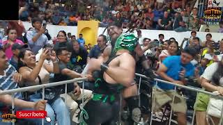 PSYCHO CLOWN Y LAREDO KID VS CIBERNETICO Y ABISMO NEGRO