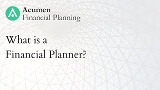 The Role of a Financial Planner