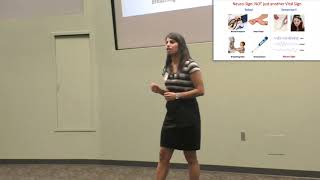 UNT Three Minute Thesis   Neuro Sign NOT Just another Vital Sign