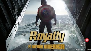 Royalty Ft.. Captain America 🔥😎 Attitude Status HD #whatsapp #viralvideo #thor