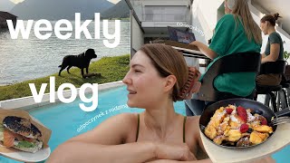 WEEKLY VLOG🍓 // pewność siebie 20latki a 30 latki / jedzenie w podróży / nad Achensee latem ⛰️ //