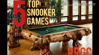 Top 5 Snooker Games for Android & IOS in 2018