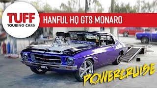 Hanful HQ GTS Monaro Powerskid & Dyno at the Powercruise 1 Day Powerplay #32 QLD Raceway!