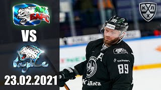 АК БАРС - БАРЫС (23.02.2021)/ ЧЕМПИОНАТ КХЛ/ KHL В NHL 20! ОБЗОР МАТЧА