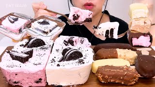 떠먹는 아박🍰 매그넘 아이스크림 디저트 먹방 리얼사운드 ICEBOX CAKE Dessert Mukbang Real Sound