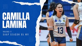 UAAP Season 85 Women's Volleyball | Round 2 | Camilla Lamina