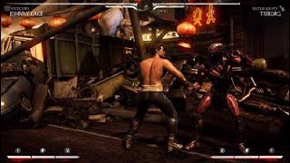 Mortal Kombat XL Another Johnny Cage combo.