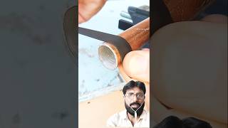 How to make a DIY O-Ring from a bicycle Tube and securely Attach it to a pipe #shorts