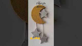 Eid-ul-fitr DIY beautiful decoration 🌙✨😍#diy #eidmubarak #shorts#viral #islam #video #satisfying