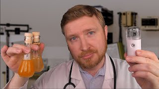 ASMR - Cranial Nerve Examination, Dr Roleplay (Follow the Light, Allergy and Hearing Test)